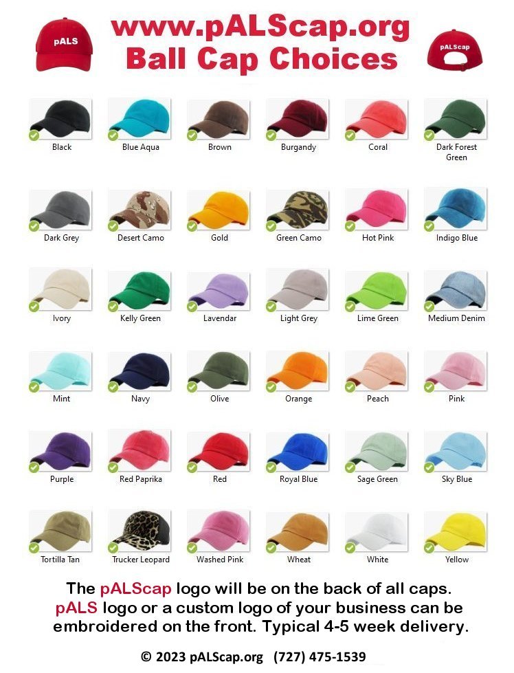 pALScap_Ball_Cap_Color_Selection
